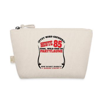 85th Birthday Man and Woman Guestbook - Organic Pouch - nature - Front