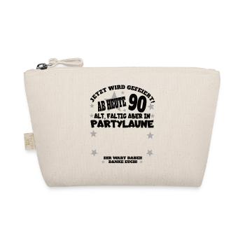Livre d’or homme et femme 90e anniversaire - Trousse biologique - nature - Devant