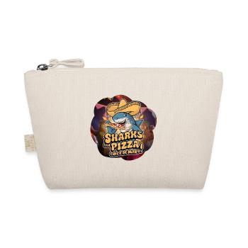 Friendly Shark with Mexican Theme Pizza - Organic Pouch - nature - Front