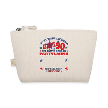 Livre d’or homme et femme 90e anniversaire - Trousse biologique - nature - Devant