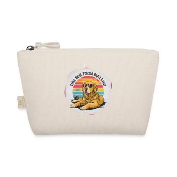 Chiens avec lunettes de soleil et coucher de soleil - Trousse biologique - nature - Devant
