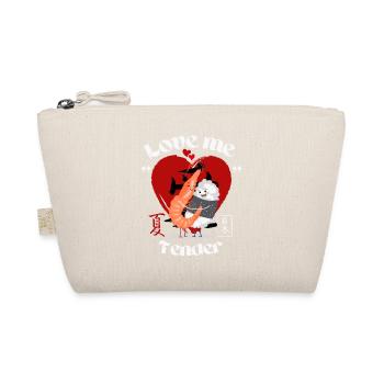 Sushi - love me tender - Organic Pouch - nature - Front