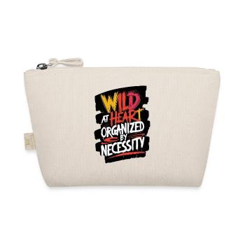 Wild im Herzen Organisation T-Shirt - Bio-Täschchen - Natur - Vorne