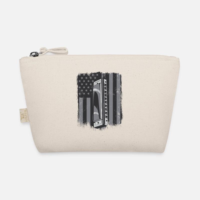 Harmonica drapeau américain harmonique bouche harpe Trousse biologique