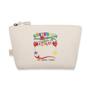 Livre d’or homme et femme 90e anniversaire - Trousse biologique - nature - Devant