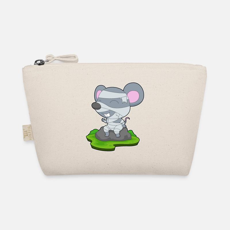 Maus Halloween Mumie Bio-Täschchen