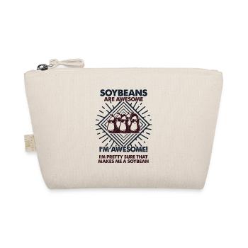 Soybeans Are Great - Mama Dad - Organic Pouch - nature - Front