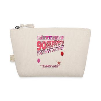 Livre d’or homme et femme 90e anniversaire - Trousse biologique - nature - Devant