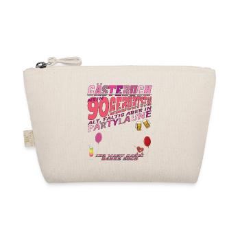 Livre d’or homme et femme 90e anniversaire - Trousse biologique - nature - Devant