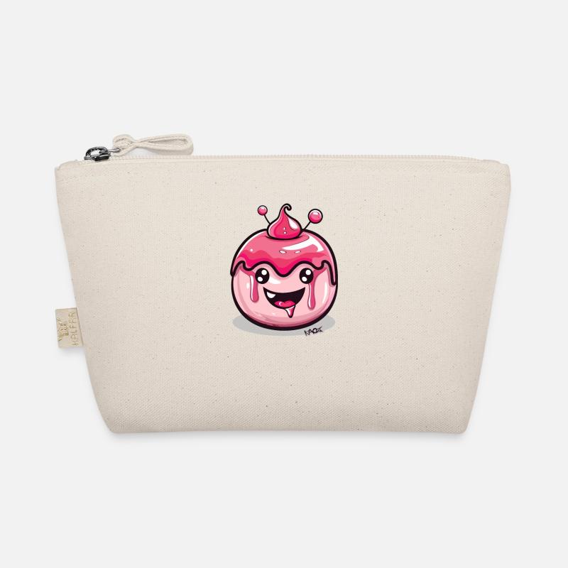 Pudding Blob Kawaii mignon Trousse biologique