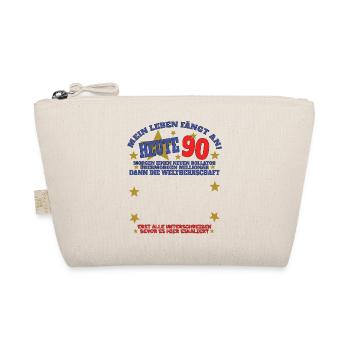 Livre d'or du mari et de la femme du 90e anniversaire - Trousse biologique - nature - Devant
