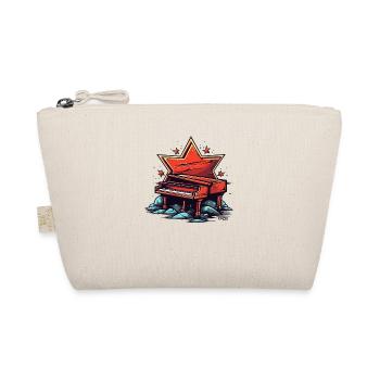 A star on the piano - Organic Pouch - nature - Front
