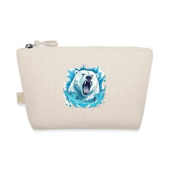 Polar Roar – Bluebear Art - Organic Pouch - nature - Front