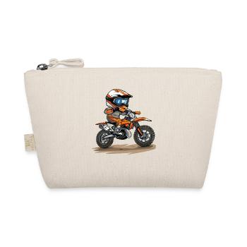 Kids Motocross - Organic Pouch - nature - Front