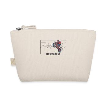Michelangelo Creation of Adam Motocross Supermoto - Organic Pouch - nature - Front
