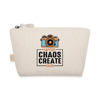 Chaos Capture Create Calm - Photography - Organic Pouch - nature - Front