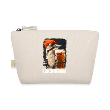 Delicious Beer Woodpecker - Organic Pouch - nature - Front
