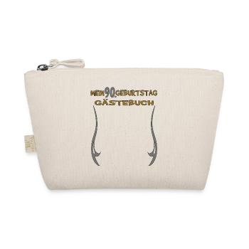Livre d’or homme et femme 90e anniversaire - Trousse biologique - nature - Devant