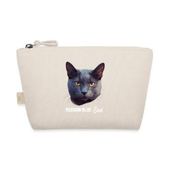 Chat bleu russe Russisch Blau Katze - Trousse biologique - nature - Devant
