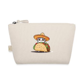 Taco Cat Cinco De Mayo Aesthetic Streetwear - Organic Pouch - nature - Front