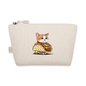 Taco Cat Cinco De Mayo Esthétique Nourriture Amour - Trousse biologique - nature - Devant