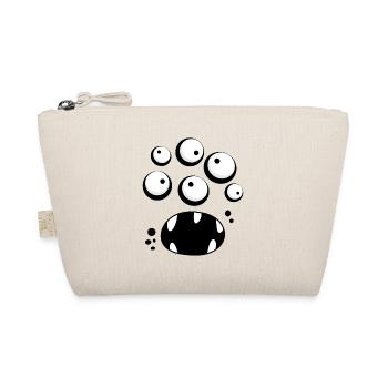 Monster Face - Organic Pouch - nature - Front