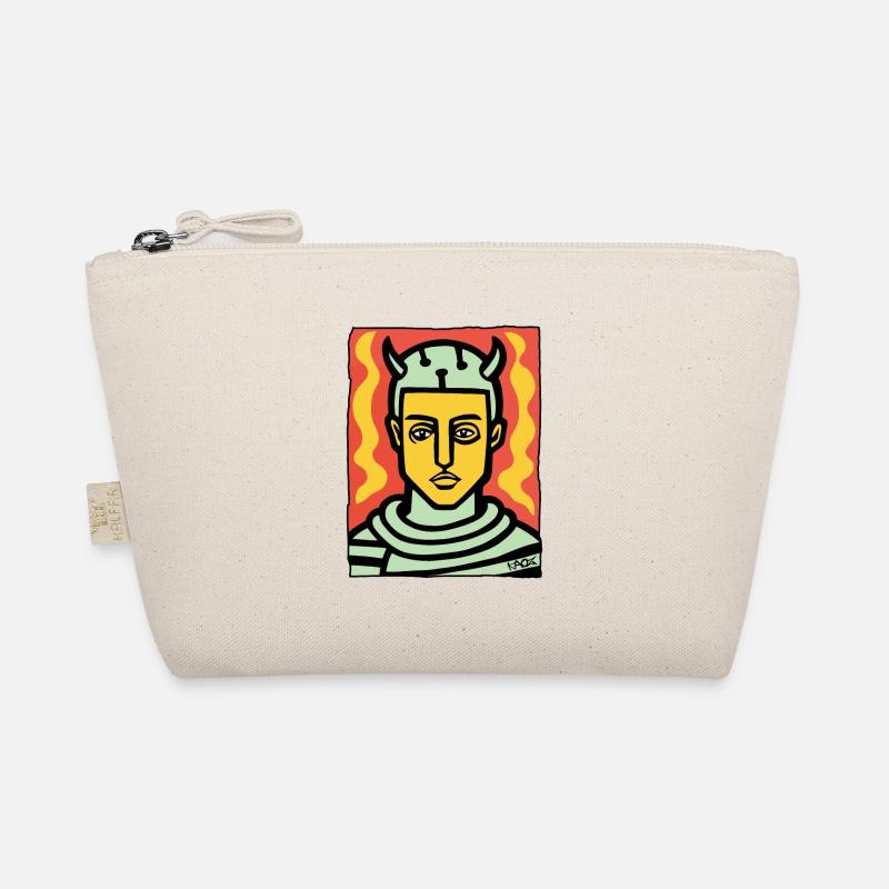 Anime Viking Knight Organic Pouch