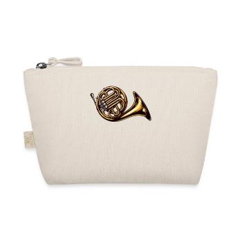 Waldhornmusik Marching Band Brass Hornist - Bio-Täschchen - Natur - Vorne