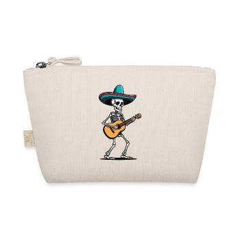 Guitariste squelette mariachi mexicain - Trousse biologique - nature - Devant