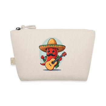 Chili Mariachi Guitariste Mexique Guitare Musique - Trousse biologique - nature - Devant