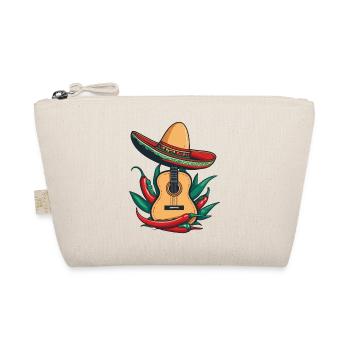 ikoniChili Mariachi Guitariste Fiesta Mexique - Trousse biologique - nature - Devant