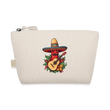Chili Mariachi Guitariste Mexique Fiesta - Trousse biologique - nature - Devant