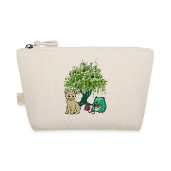 Grenouille, Chat, Nature, Amis - Trousse biologique - nature - Devant