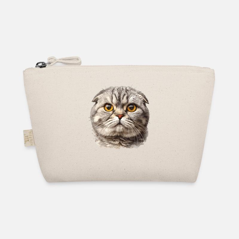 Scottish Fold Kätzchen Scottish Fold Katze Bio-Täschchen