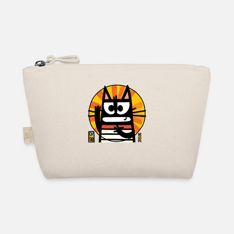Oh comme c’est triste, drôle chat de dessin animé abstrait Trousse biologique