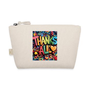 Illustration de remerciement de style graffiti joyeux - Trousse biologique - nature - Devant
