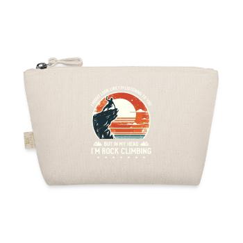 Bunte Pop Art Canyoneer Canyoneering Canyoning - Bio-Täschchen - Natur - Vorne