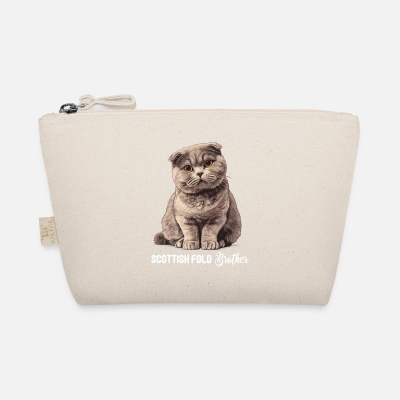 Scottish Fold Kätzchen Scottish Fold Katze - Bio-Täschchen - Natur