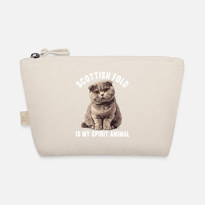 Scottish Fold Kätzchen Scottish Fold Katze - Bio-Täschchen - Natur