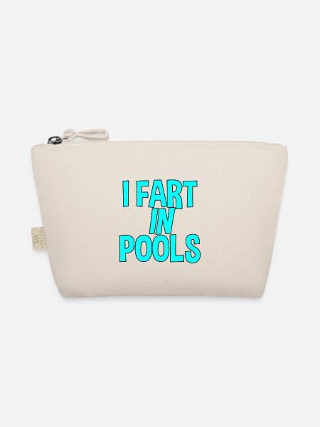 Je pète dans les piscines - Trousse biologique - nature - Devant
