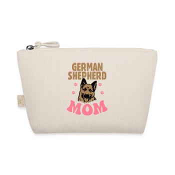 German Shepherd Mom Puppy Breeder Dog Owner - Bio-Täschchen - Natur - Vorne