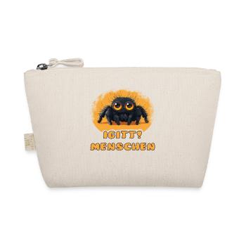 Funny yuck! Humans Spider - Organic Pouch - nature - Front