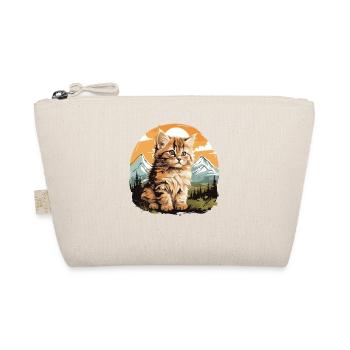 Siberian Cat Sibirische Katze - Bio-Täschchen - Natur - Vorne