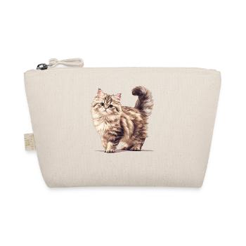 Siberian Cat Sibirische Katze - Bio-Täschchen - Natur - Vorne