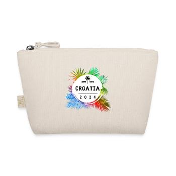 Croatia 2024 Colorful - Organic Pouch - nature - Front