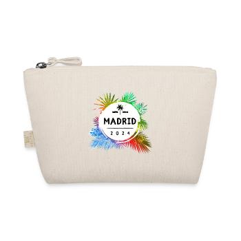 Madrid 2024 Bunt - Bio-Täschchen - Natur - Vorne