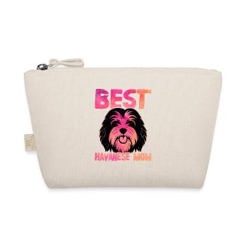 Best Havanese Mom Havaneser Dog Owner - Organic Pouch - nature - Front