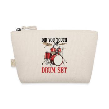 Did You Touch My Drum Set 26 - Bio-Täschchen - Natur - Vorne