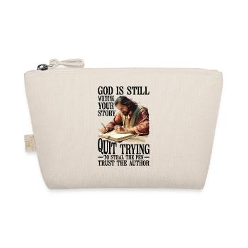 God Is Still Writing Your Story 26 - Organic Pouch - nature - Front