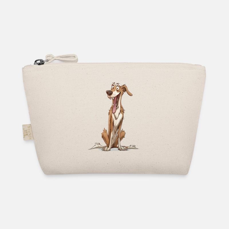 Barzoï Illustration de dessin animé Trousse biologique